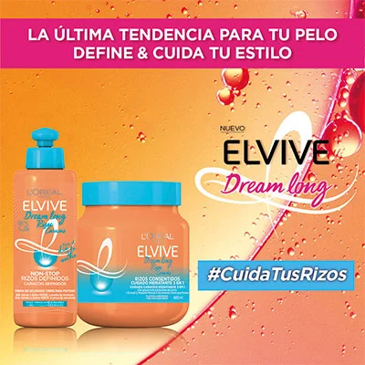 ELVIVE Dream long crema rizos sin aclarado 200 ml 