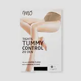 Tight belly mujer 20den negro s-m 