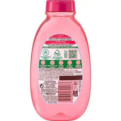 GARNIER Champú ultra suave de cereza para niños 250 ml 