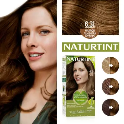 NATURTINT Naturtint tinte capilar 6.31 marrón almendra intenso 