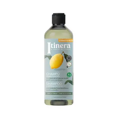 ITINERA Champu cabello graso limon 370ml 