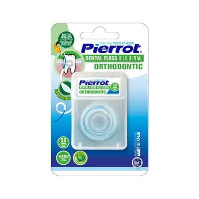 PIERROT Hilo dental ortodoncia 50 usos 