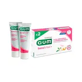 GUM Sensivital + gel dentifrico 2x75 ml 