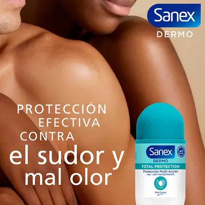 SANEX Desodorante rollon dermo total protection 50 ml 