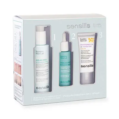 SENSILIS Pack protocolo serum pure age cicacne 30 ml + purify azelaic peeling 50 ml 