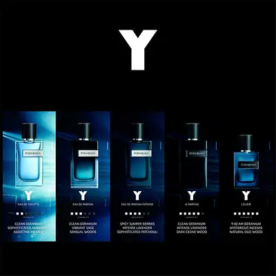 YVES SAINT LAURENT Y <br> eau de parfum elixir <br> 60 ml vaporizador 