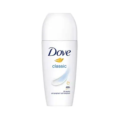 DOVE Desodorante roll on classic 50 ml 