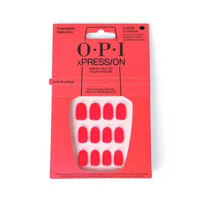 OPI Xpress/on <br> strawberry margarita 
