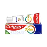 COLGATE Pasta dentífrica total blanqueador avanzado elimina las manchas para dientes más blancos 75 ml 