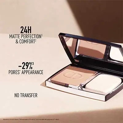 DIOR Dior forever natural velvet<br>fondo de maquillaje compacto<br> larga duraci?n 