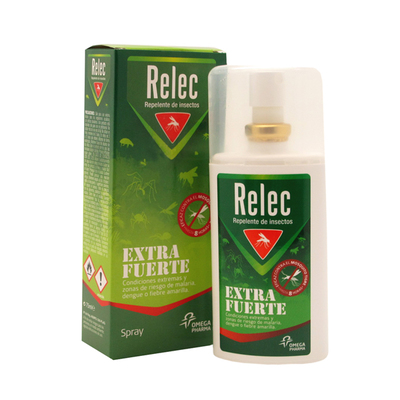 RELEC Repelente de insectos extra fuerte 75 ml spray 