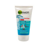 GARNIER Pure active 3 en 1 gel limpiador piel grasa 150 ml 