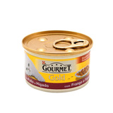 PURINA Gourmet comida para gatos gold pollo e hígado 85 gr 