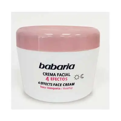 BABARIA Rosa mosqueta crema facial 4 efectos 125 ml 