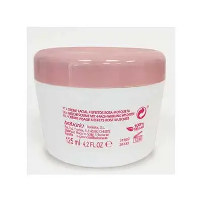 BABARIA Rosa mosqueta crema facial 4 efectos 125 ml 