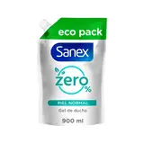 SANEX Gel de baño zero % eco pack 900 ml 