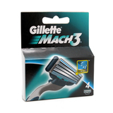 GILLETTE Mach-3 4uds 