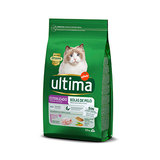 ULTIMA Comida para gatos esterilizados bolas de pelo 1,5 kg 