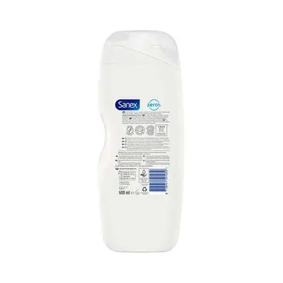 SANEX Gel de baño zero % piel normal 600 ml 