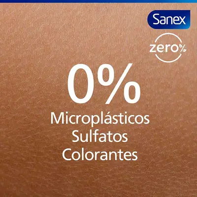 SANEX Gel de baño zero % piel normal 600 ml 