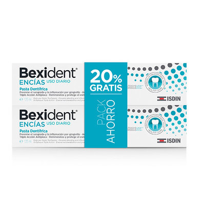 BEXIDENT Encías pasta dentífrica uso diario 2x125ml 