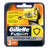 GILLETTE Fusion proshield recambio 3 unidades 