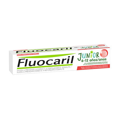 FLUOCARIL Junior gel dentífrico frutos rojos 6-12 años 75 ml 