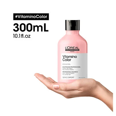 LOREAL PROFESSIONNEL Serie expert vitamino color champú cabello teñido 300 ml 