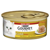 PURINA Gourmet comida para gatos gold fondant pollo 85 gr 
