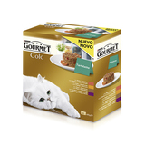 PURINA Gourmet comida para gatos gold tartelette 8x85 gr 