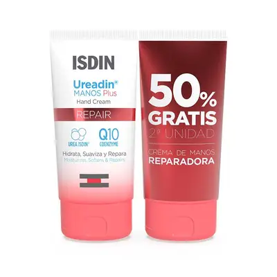 ISDIN Ureadin crema manos reparadora duo 2x50 ml 