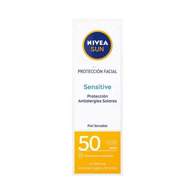 NIVEA Sun protección facial sensitive spf50 50 ml 