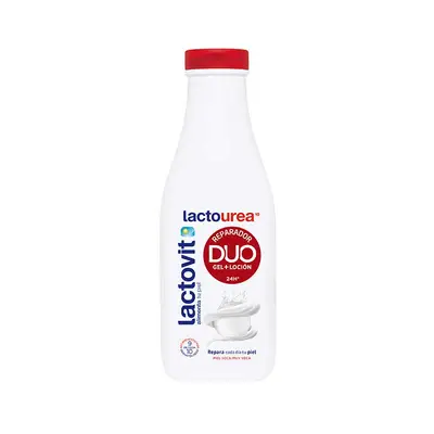 LACTOVIT Gel de baño duo de lactourea 600 ml 