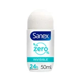 SANEX Desodorante zero% invisible 50 ml roll on 