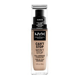 NYX PROFESSIONAL MAKE UP Base de maquillaje 24 horas cant stop wont stop 