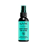 NYX PROFESSIONAL MAKE UP Spray fijador de maquillaje dewy finish de larga duración 