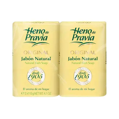HENO DE PRAVIA Original pastilla de jabón natural 2uds 