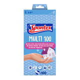 SPONTEX Uu spontex guantes multi 100 vinilo t-l 