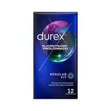 DUREX Preservativos placer prolongado 12 unidades 