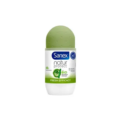 SANEX Desodorante bambú piel normal 50 ml roll on 