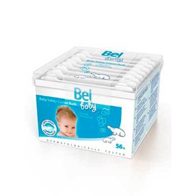 BEL Baby bastoncitos con seguridad de papel 56 unidades 