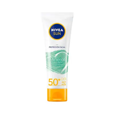 NIVEA Crema solar mineral facial protección alta 50 ml 