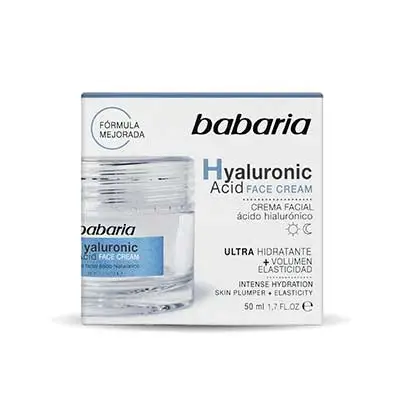 BABARIA Crema facial ácido hyaluronic 50 ml 