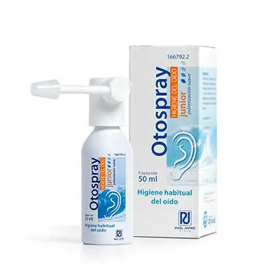 OTOSPRAY Junior 50 ml. indicado para el cuidado de la higiene auditiva 