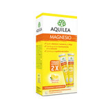 AQUILEA Vitaminas y minerales magnesio sabor limón 28 comprimidos efervescentes 