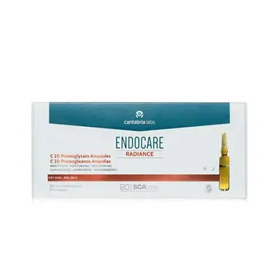 ENDOCARE 1 second c20 proteoglicanos ampollas antioxidantes hidratantes 30 unidades 