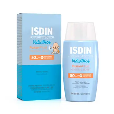 ISDIN Fotoprotector pediatrics fusion fluid mineral baby spf50 50ml 