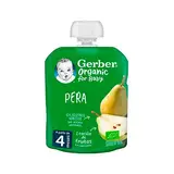 GERBER Pouche organic pera 90 gr 