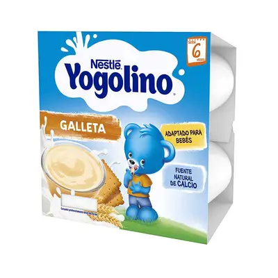 YOGOLINO Yogolino postre galleta 4x100 gr 