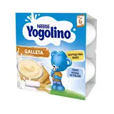 Yogolino postre galleta 4x100 gr 